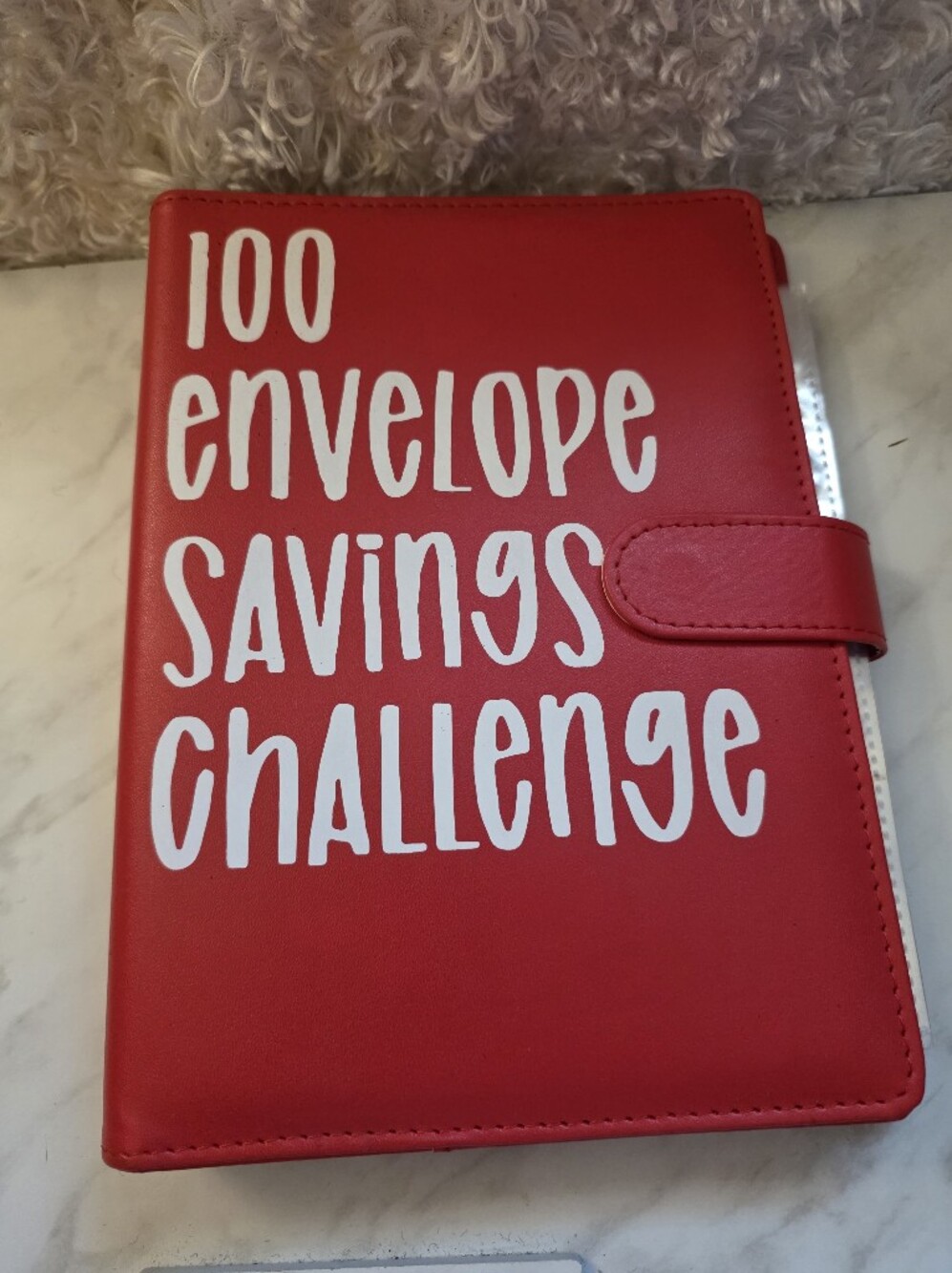 Red 100 Envelope Savings Challenge Organizer
